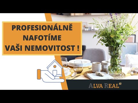 Youtube / ALVA REAL - Jak na profesionální focení nemovitosti?
